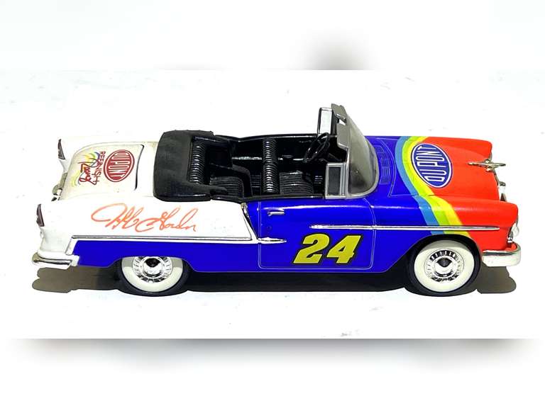Limited edition, #24 Jeff Gordon DuPont ‘55 Chevy replica, see pictures for details. image