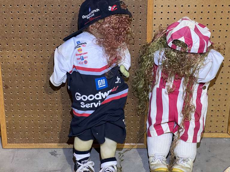 Pouty baby dolls, two pieces, see pictures for details. image