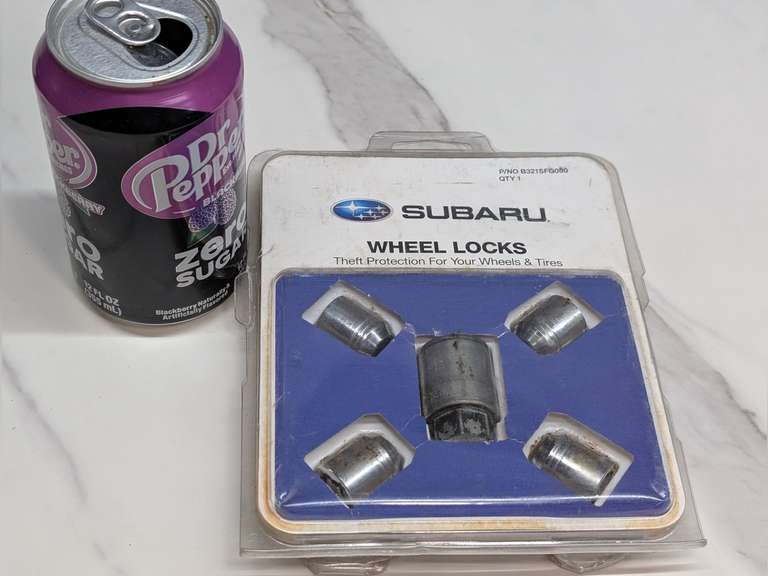 SUBARU WHEEL LOCKS IN ORIGINAL PACKAGE