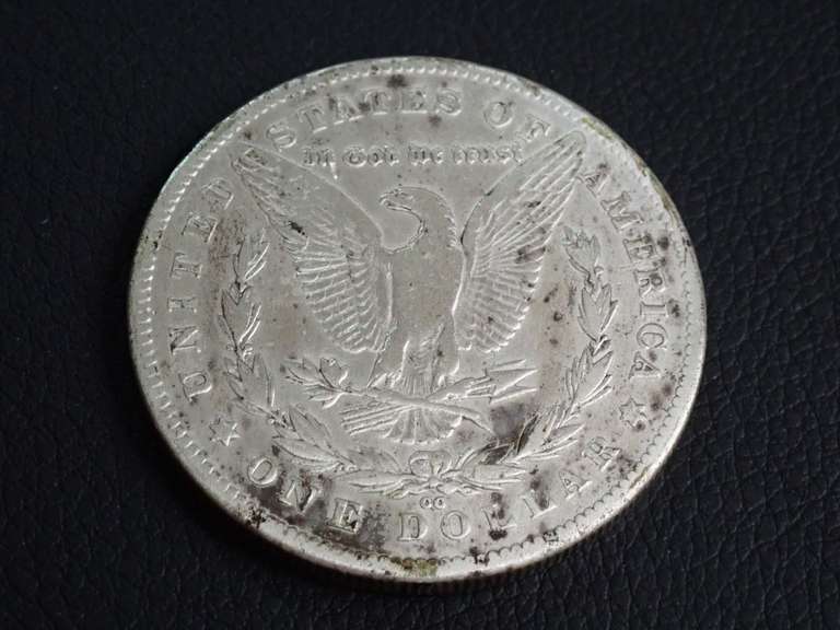 1878-CC MORGAN SILVER DOLLAR COIN