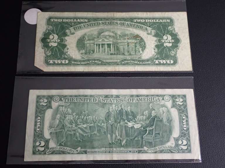 SERIES 1953 RED SEAL & 1976 $2 BANKNOTES