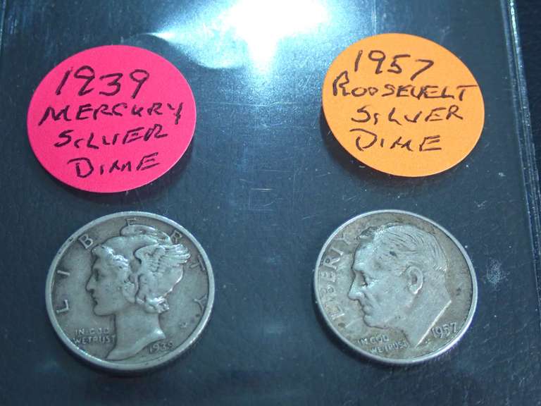 VARIOUS VINTAGE DIMES - SEE ALL PHOTOS
