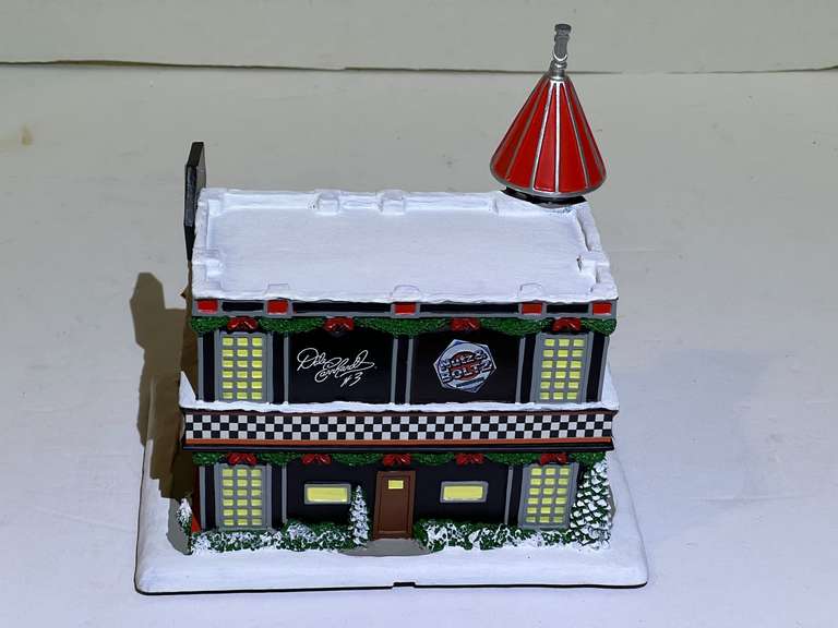 Dale Earnhardt  Christmas village, “Hardware Store”, see pictures for details. image