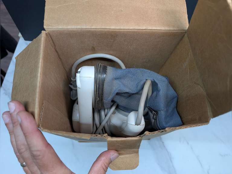 VINTAGE ELECTROLUX LITTLE LUX II HAND VAC WITH ORIGINAL BOX