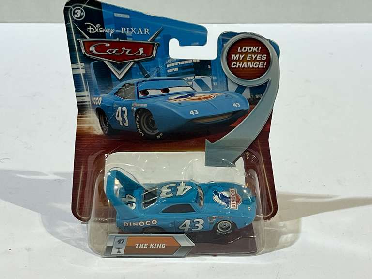 Disney Pixar cars, #43, “The King” diecast replica, still in original packaging, see pictures for details. image