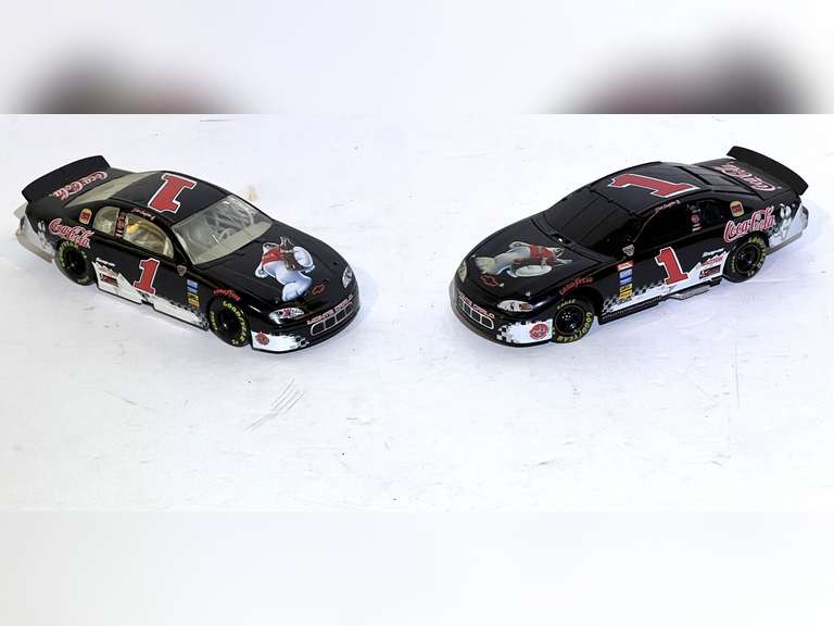 Dale Earnhardt Jr, #1 diecast stock car replicas, set of two, see pictures for details. image