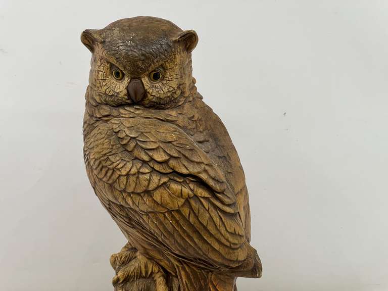 LR… Ceramic owl figurine, see pictures for details.