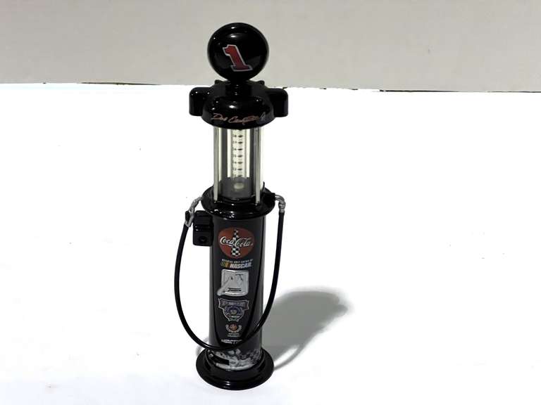 Action diecast Dale Earnhardt Jr.  vintage Coca-Cola gas pump, see pictures for details. image