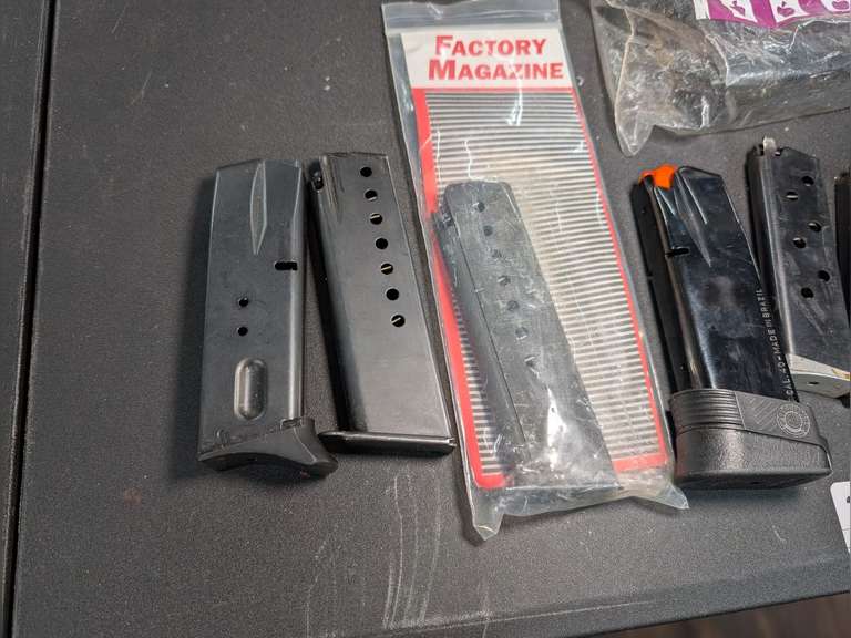 PISTOL MAGAZINES INCLUDING 15 ROUND 9MM BERETTA, .308, AND MORE