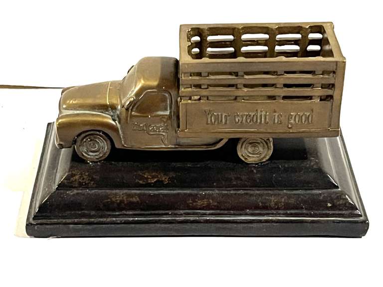 Vintage Badcock 100 year anniversary truck replica display, see pictures for details. image