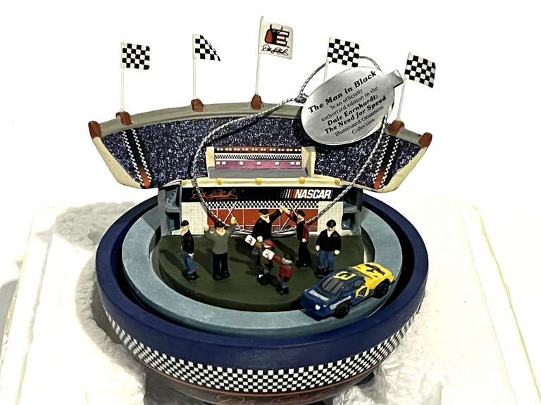 Dale Earnhardt “The Man In Black” ornament, see pictures for details. image