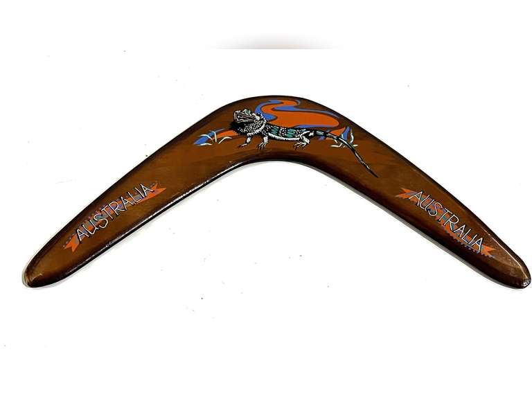 Australian made souvenir boomerang, see pictures for details. image
