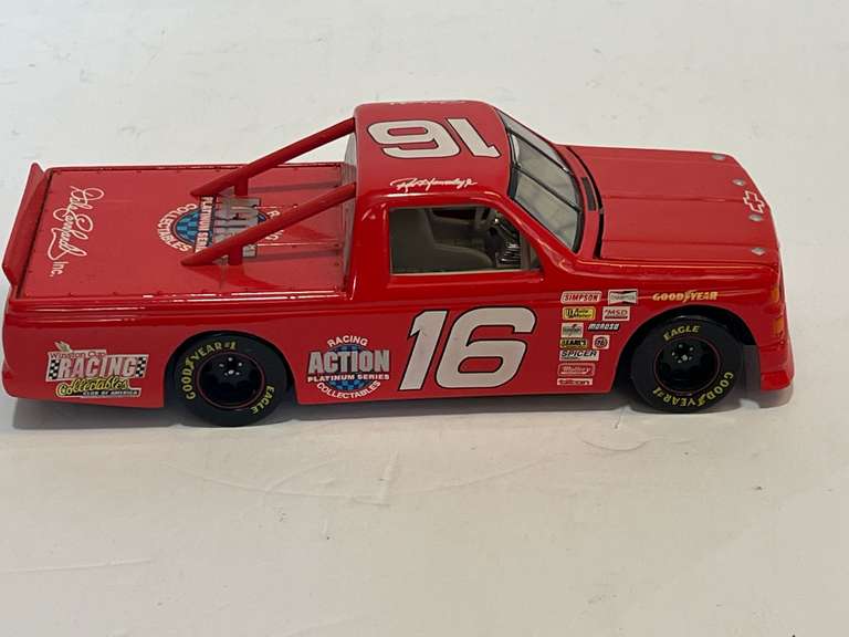 Ron Hornaday, #16, racing truck diecast replica, see pictures for details. image
