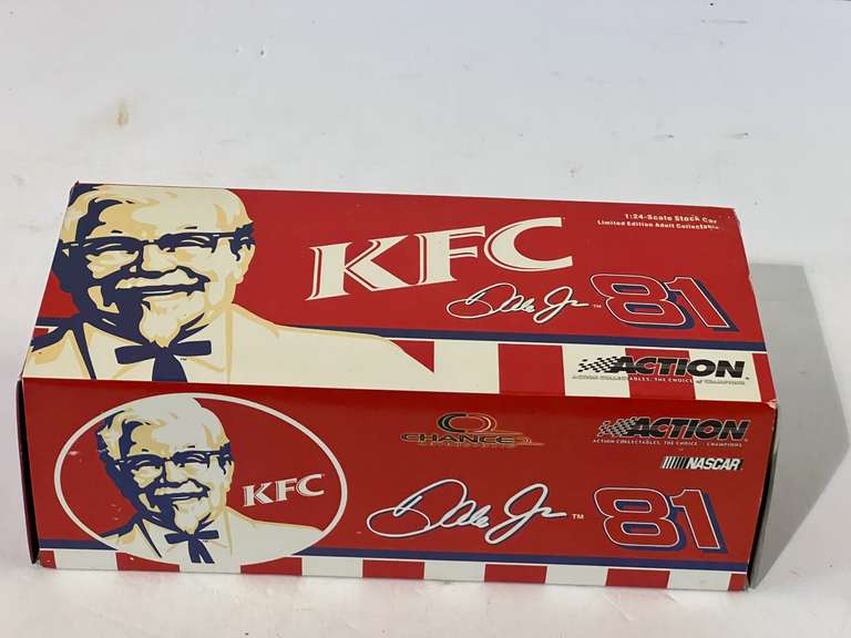 Dale Earnhardt Jr. #81 KFC stock car replica, comes in original box, see pictures for details. image