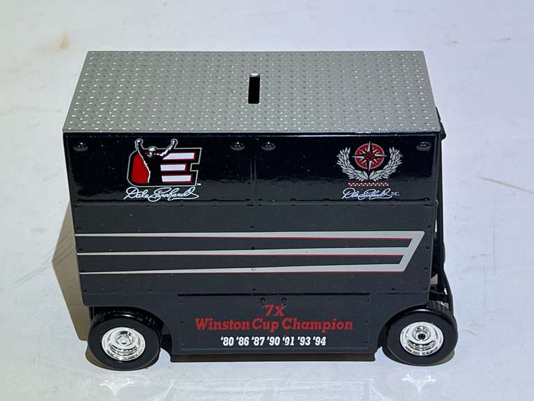 Dale Earnhardt pit wagon coin bank, see pictures for details. image
