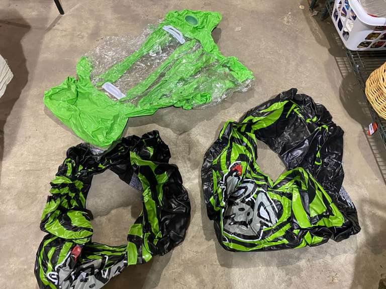 Pool floats, three pieces, see pictures for details. image