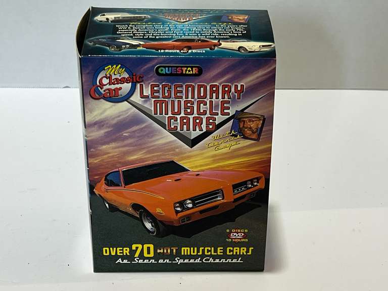 Legendary Muscle Cars DVD set, see pictures for details. image