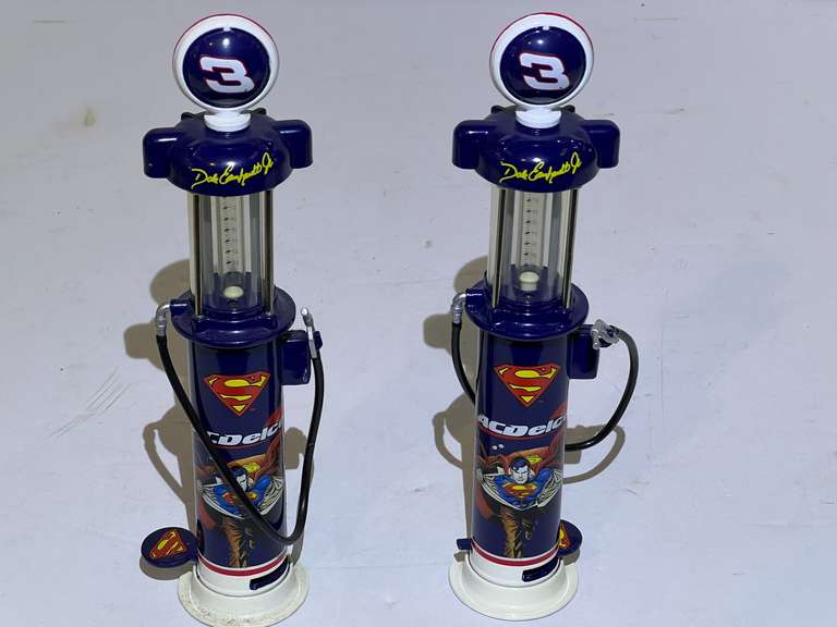 Dale Earnhardt Jr. diecast vintage gas pump replicas, see pictures for details. image