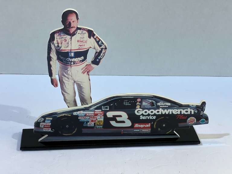Dale Earnhardt cut out display, see pictures for details. image