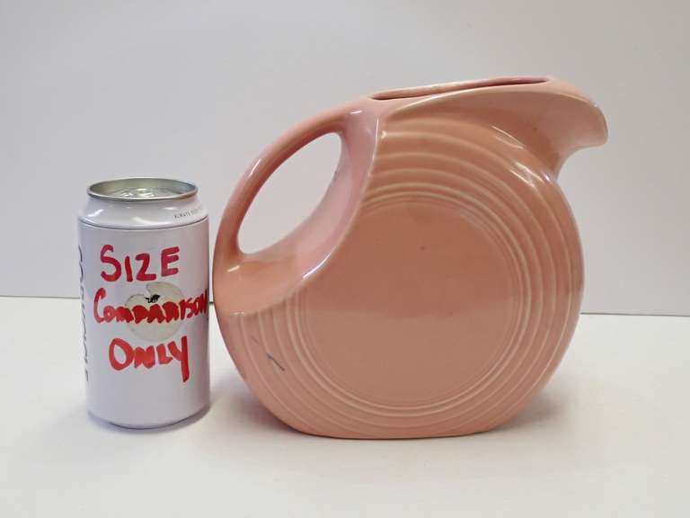 Fiesta Ware Rose Pitcher
