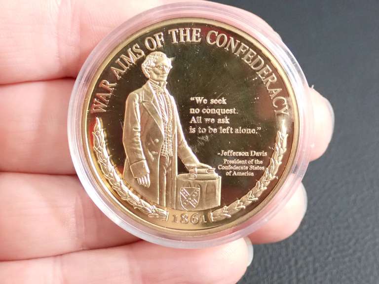 (4) CIVIL WAR SEQUICENTENNIAL COMMEMORATIVE COINS