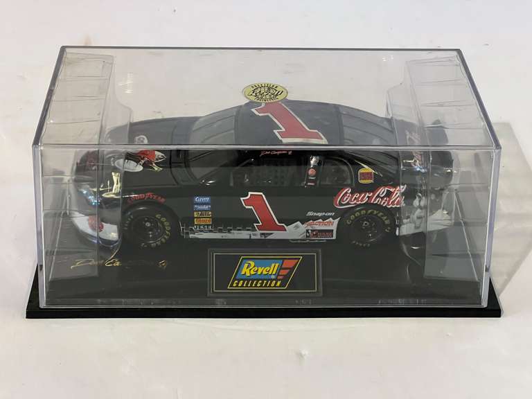 Dale Earnhardt Jr. Coca-Cola stock car replica with display case, see pictures for details. image