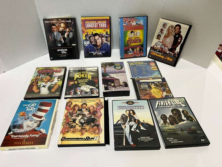 Assorted DVDs, and more, Approximately 13 pieces, see pictures or details. image