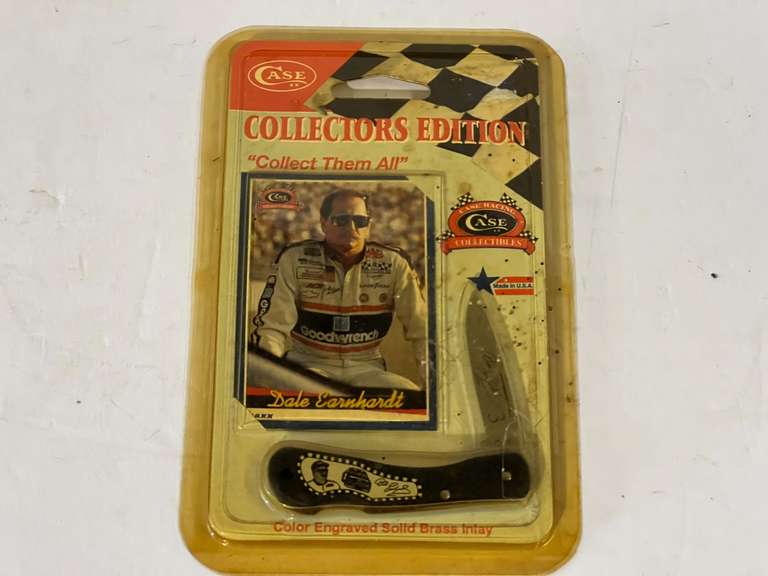 Collectors edition Dale Earnhardt Case pocket knife, comes in original package, see pictures for details. image