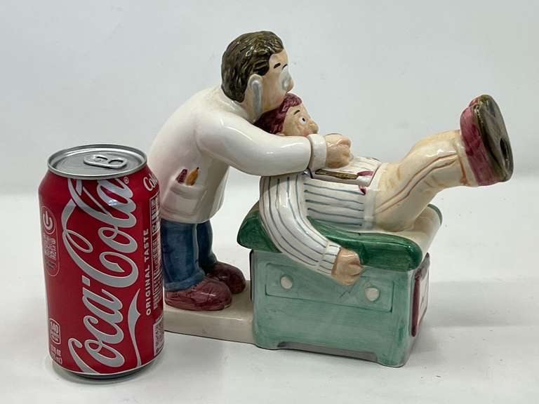 LR…Lotus “doctor” and “patient” teapot, see pictures or details.