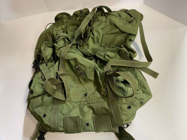 Military style backpack, see pictures for details. image
