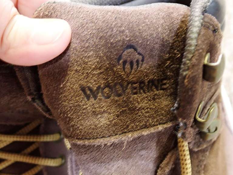 Wolverine Brown Leather Upper Boots - Men's Size 10