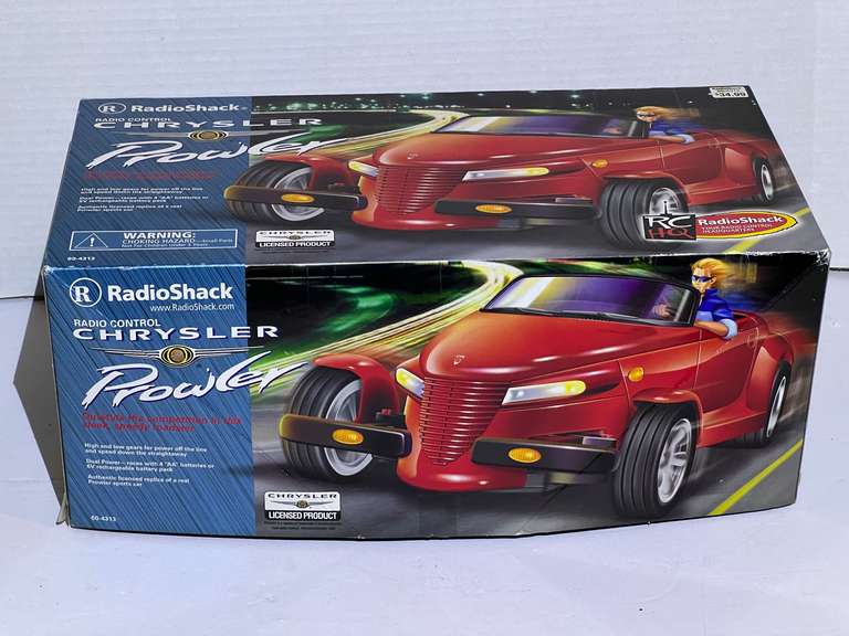 RadioShack radio control Chrysler Prowler, this piece is still new in the box, see pictures for details. image