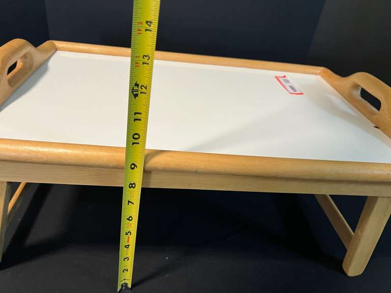 LR… Wooden framed bed tray, see pictures for details.