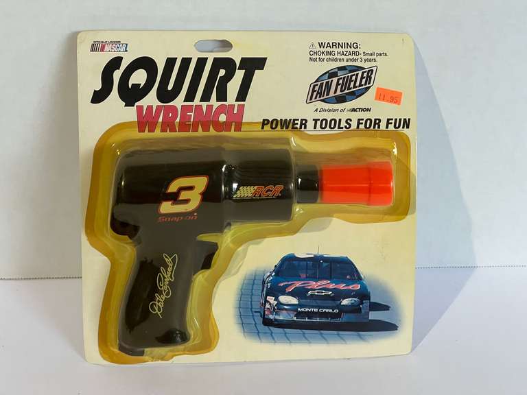 NASCAR/Dale Earnhardt Toy Squirt Wrench, comes in original packaging, see pictures for details. image