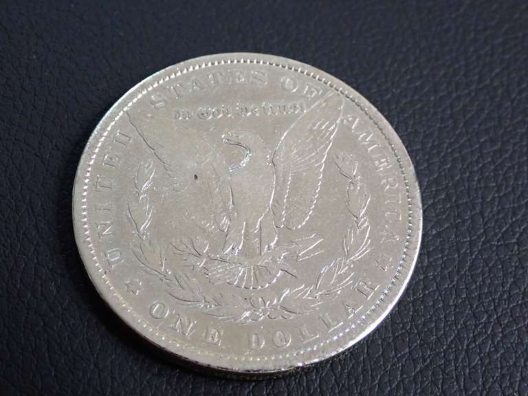 1881 MORGAN SILVER DOLLAR COIN