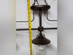 Mason Jar Three Light Island Pendant Light Fixture