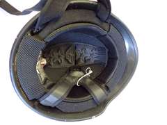 Black Motorcycle Helmet - Size Small