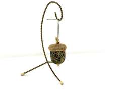 LR…Cloisonné acorn ornament with hanger, see pictures for details.