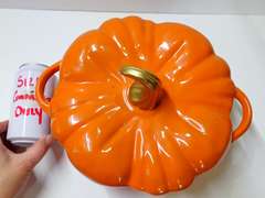 Smith & Clark Ironworks Pumpkin Dutch Oven