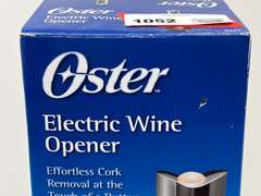 LR… Electric wine bottle opener, comes in original box, working condition unknown, see pictures for details.