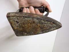 Ornate Primitive Clothes Iron
