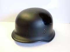 Black Motorcycle Helmet - Size Small