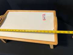 LR… Wooden framed bed tray, see pictures for details.