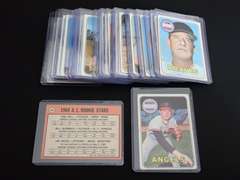 1969 TOPPS BASEBALL CARDS IN TOP LOADERS