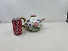 LR… Charter club, “wildflower” teapot, see pictures for details.