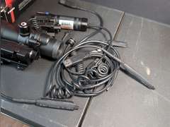 TACTICAL RIFLE MOUNT FLASHLIGHTS AND SIGHT, BOXES ONLY CONTAIN ALLEN WRENCHES / ACCESSORIES