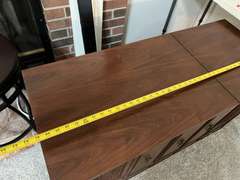 LR… Vintage Zenith stereo console, powers up, see pictures for details.