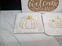 PRIMITIVE WOOD FALL THEME HANGING DECOR