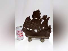 Schofields Iron Works Ship Doorstop