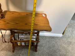 LR… Retro table/lamp/magazine rack combo, the Commodore collection by Rosalco, see pictures for details.
